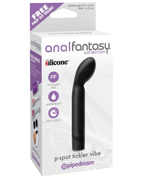 Anal Fantasy Collection P Spot Tickler Vibe Black Pipedream Anal