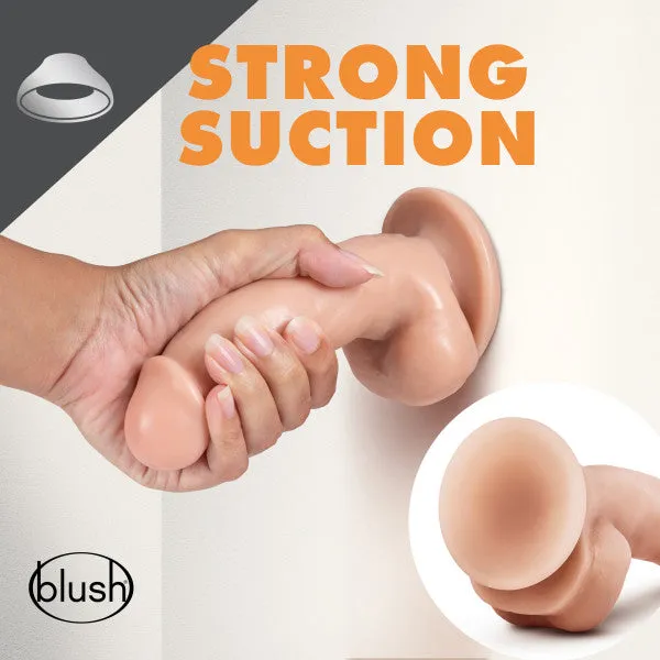 Blush Female Sex Toys | Dr. Skin - Dr. Spin - Inch Gyrating Realistic Dildo