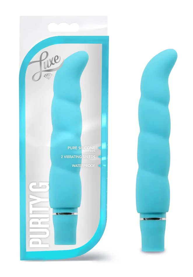 Blush Novelties Vibrators Purity G Aqua GSpot Vibrator Blush Novelties