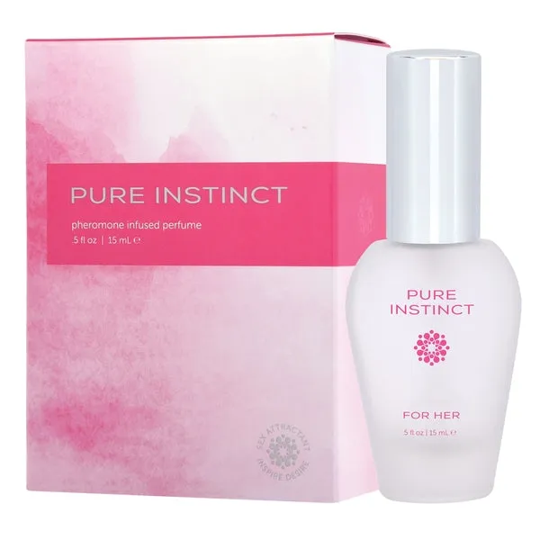 Classic Brands Pure Instinct Pheromone Perfume for Her Awaken Arousal Inspire Desire -14 ml | 0.5 Fl. Oz | Vibrators