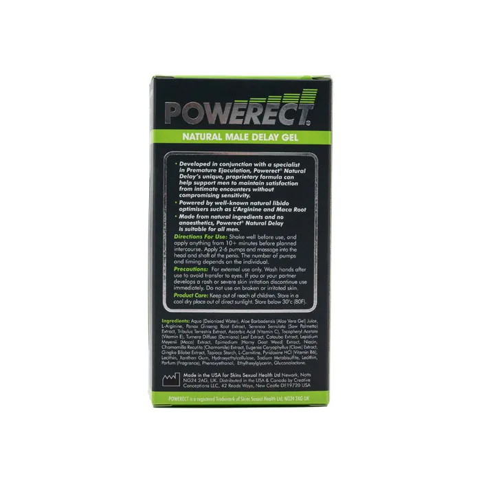 Creative Conceptions Vibrators | Powerect Natural Delay Serum-(pwndser30) Creative Conceptions Vibrators | Powerect Natural Delay Serum-(pwndser30)