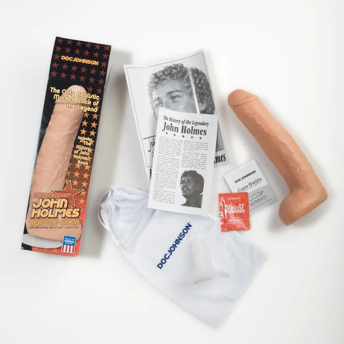 Female Sex Toys | Doc Johnson John Holmes Cocks - Realistic - White Female Sex Toys | Doc Johnson John Holmes Cocks - Realistic - White