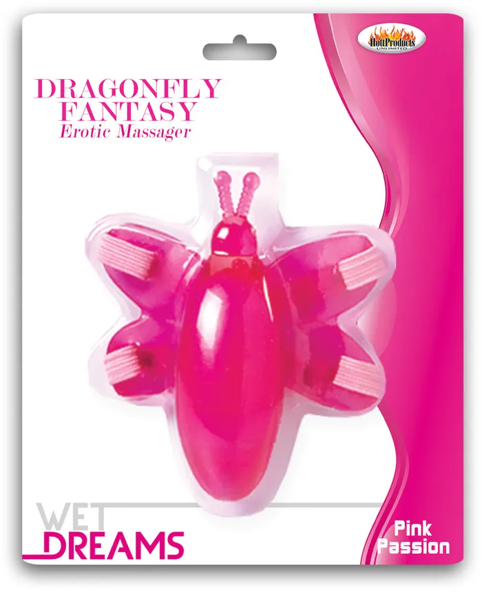 Hott Products Female Sex Toys Wet Dreams Dragonfly Fantasy Erotic Massager
