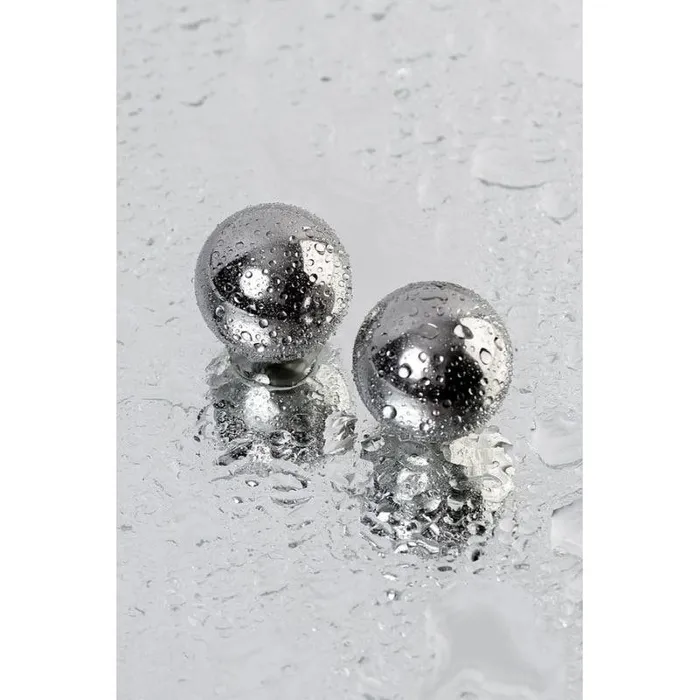 Metal Silver Metal 2 Pc Vaginal Balls 2.5cm | Dildos