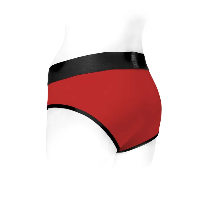 SpareParts HardWear Anal | SpareParts Tomboi Harness Red/Black Nylon - Small