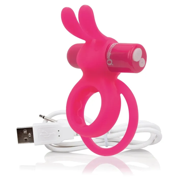 Vibrators Screaming O Charged Ohare Rechargeable Rabbit Vibe Pink