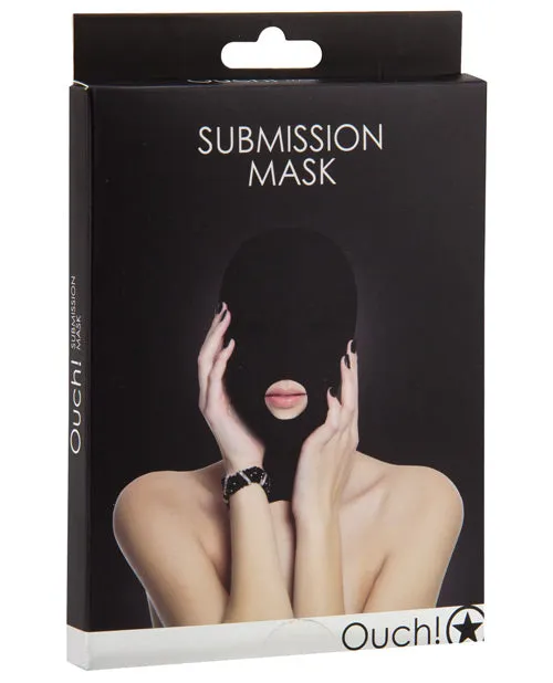 Anal Shots America LLC Shots Ouch Submission Mask Black