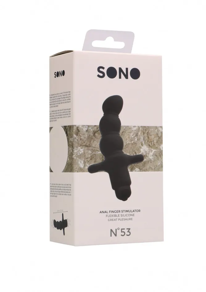 Anal Shots Sono Sono No 53 Anal Finger Stimulator Black