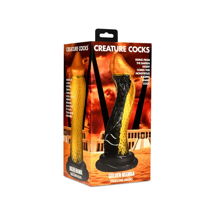 Dildos Creature Cocks Golden Mamba Dildo Creature Cocks