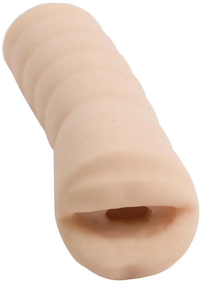 Doc Johnson Male Sex Toys Quickie to Go Ultraskyn Masturbator Mouth