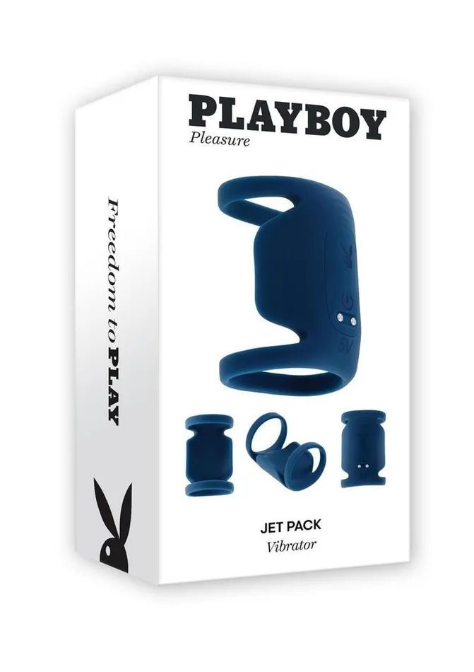 Female Sex Toys Playboy Jet Pack Rechargeable Silicone Double Ring Penis Vibrator Playboy Female Sex Toys Playboy Jet Pack Rechargeable Silicone Double Ring Penis Vibrator Playboy