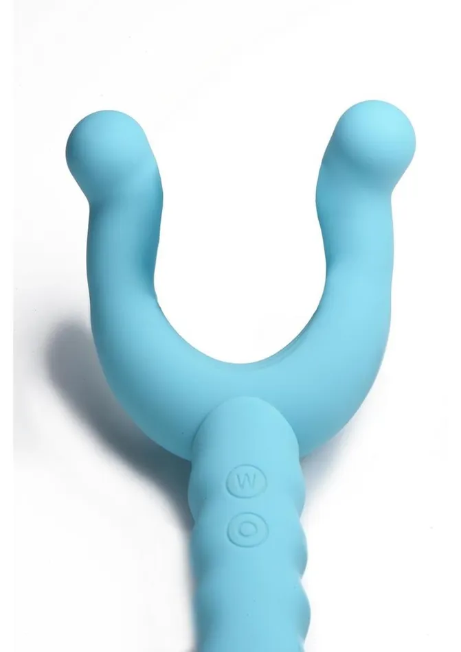 Frisky Female Sex Toys Frisky Yass Vibe Dual Ended Silicone Rechargeable Vibrator