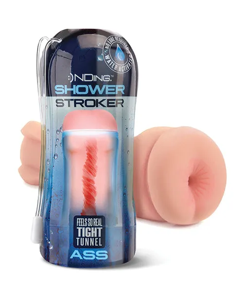 Global Novelties LLC Male Sex Toys Shower Stroker Ass Ivory