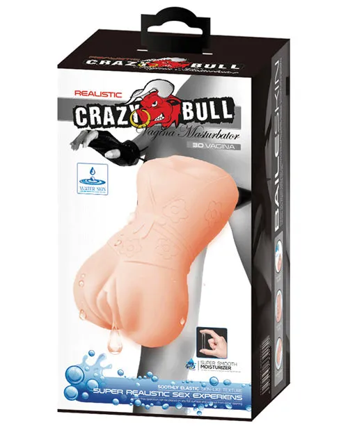 Liaoyang Baile Health Care Produ Crazy Bull No Lube Masturbator Sleeve Vagina Male Sex Toys