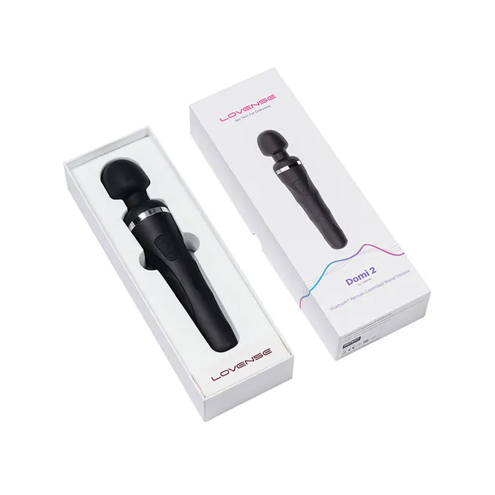 Lovense Lovense Domi 2 Bluetooth Controlled Wand Vibrator Vibrators