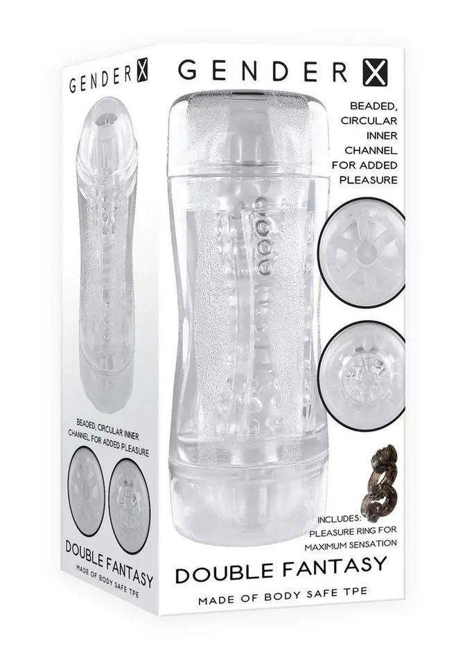Male Sex Toys Gender X Gender X Double Fantasy Dual End Stroker