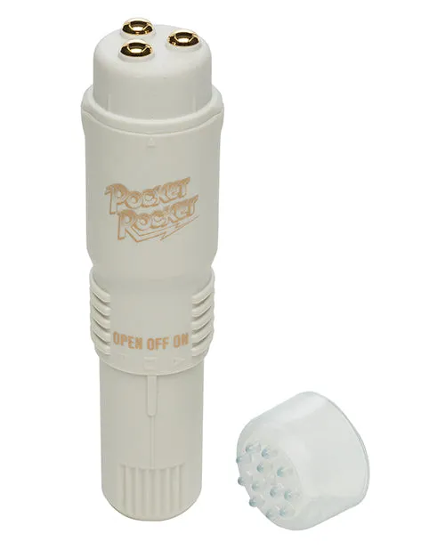 Male Sex Toys Original 4 Pocket Rocket Ivory Doc Johnson