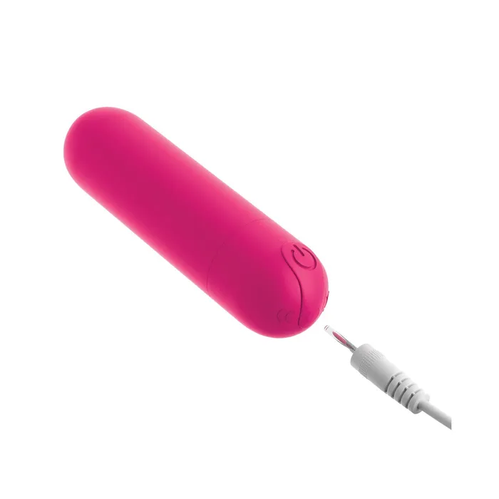 Pipedream Female Sex Toys Omg Bullets Play Rechargeable Vibrating Bullet Fuschia