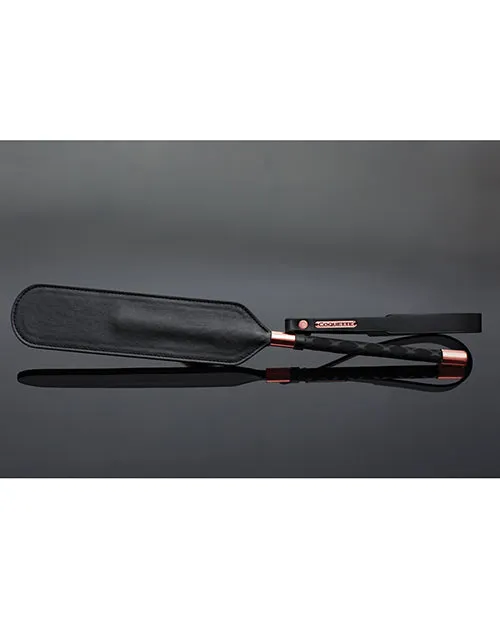 Pleasure Collection Matte Finish Paddle BlackRose Gold Coquette International Vibrators Pleasure Collection Matte Finish Paddle BlackRose Gold Coquette International Vibrators