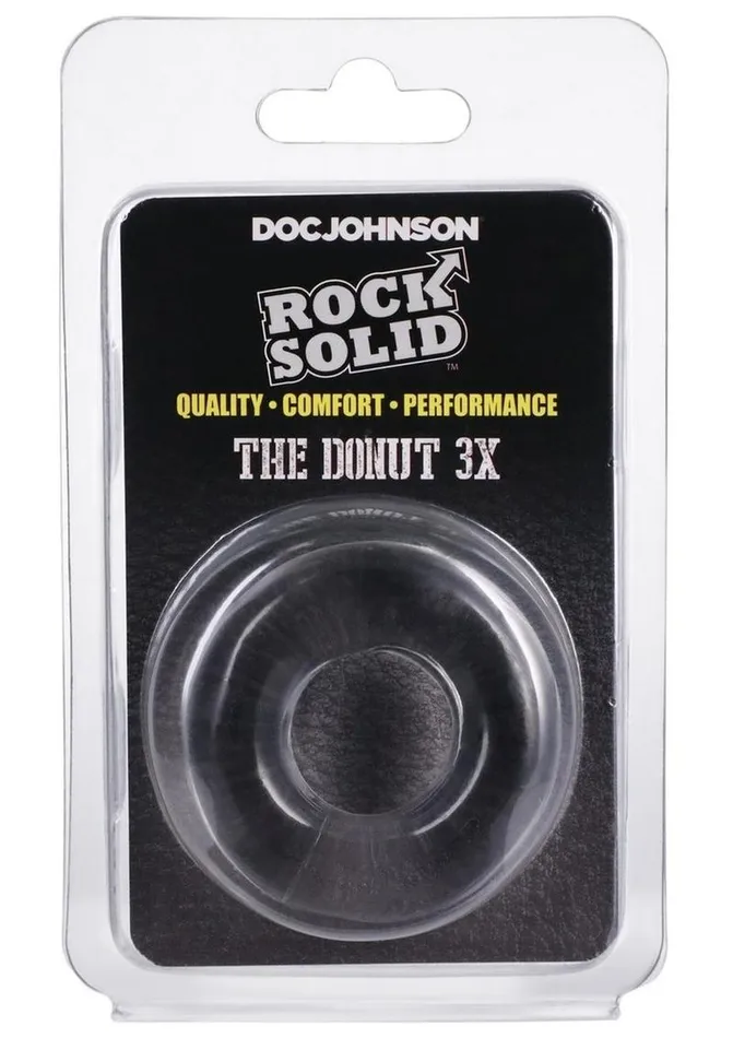 Rock Solid Rock Solid The 3x Donut Cock Ring Male Sex Toys