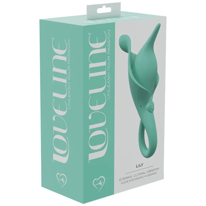 Shots Toys Female Sex Toys LOVELINE Lily Green USB Rechargeable Stimulator Shots Toys Female Sex Toys LOVELINE Lily Green USB Rechargeable Stimulator