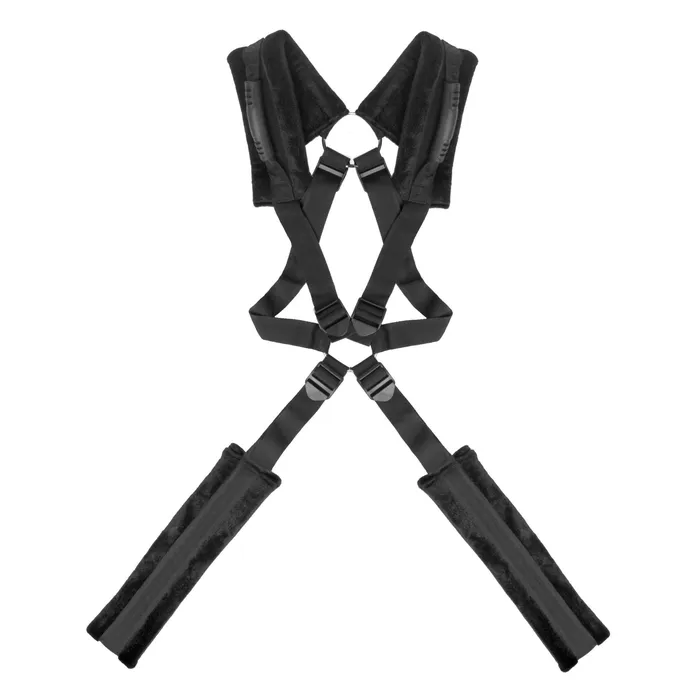 Stand and Deliver Sex Position Body Sling Lime Prometheus Male Sex Toys