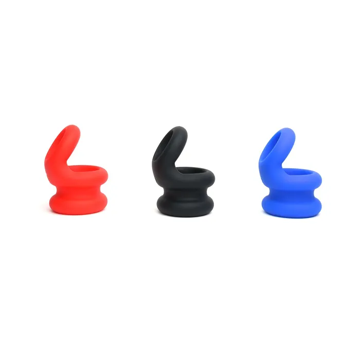 Switch Hitter Silicone Cock Ring Ball Stretcher Combo 665 Male Sex Toys