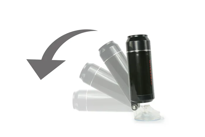 Topco Male Sex Toys Cyberskin Stealth Dual Stroker Mouth Ass