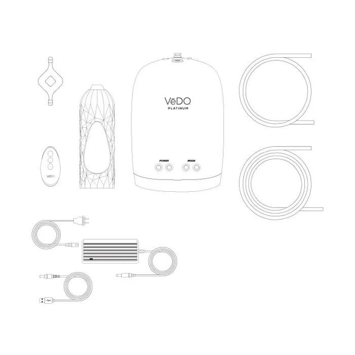VeDO Female Sex Toys VeDO Hummer 20 Hands Free BJ Sex Machine