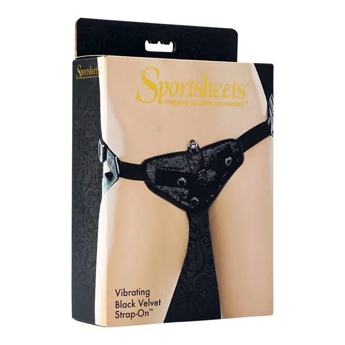 Vibrating Velvet Harness Sportsheets Female Sex Toys Vibrating Velvet Harness Sportsheets Female Sex Toys
