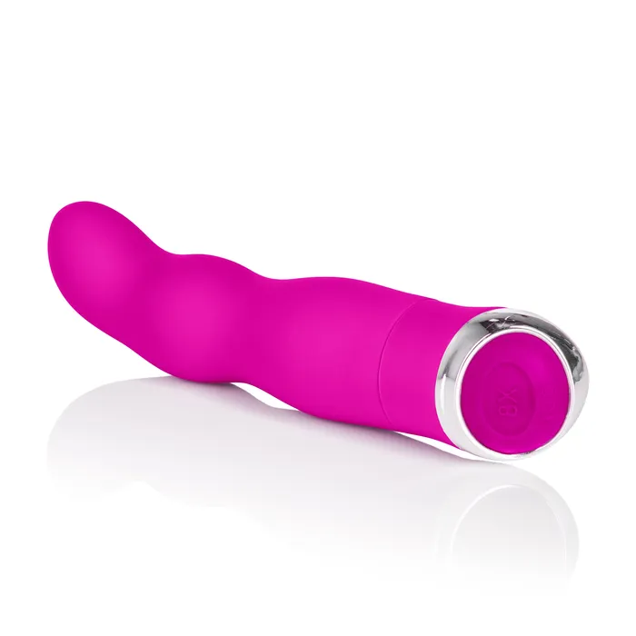 Vibrators California Exotic 8 Function Classic Chic Curve Pink