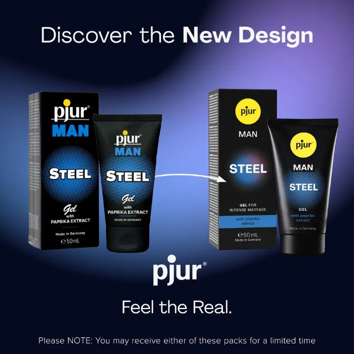 Anal DUS Pjur Man Sensitising Steel Gel 50ml
