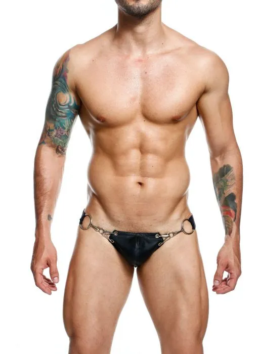 Anal Male Basics Male Basics Dngeon Snap Jockstrap Black Os hanging
