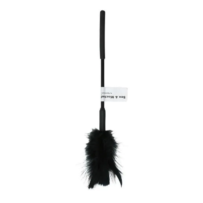 Anal WIL Sex Mischief Feather Tickler Red or Black
