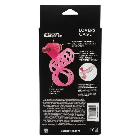California Exotic Novelties Male Sex Toys Lovers Cage