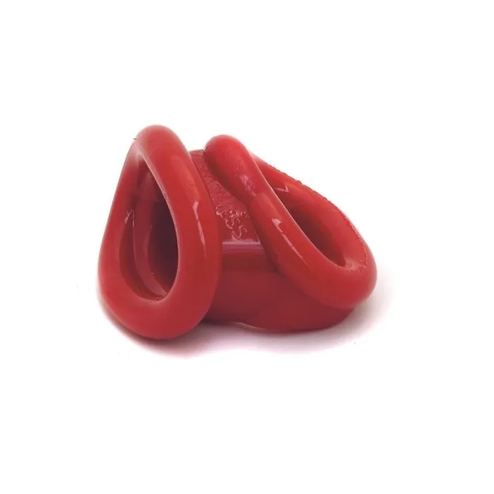 DUS Male Sex Toys Sport Fucker Clutch Cock Ring Red