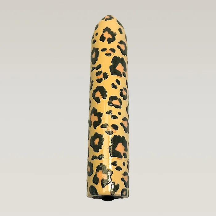 Female Sex Toys KM Global LEOPARD 10 Function Bullet Vibrator 37 Inch