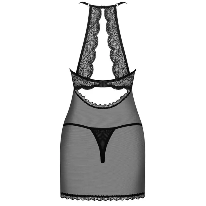 Female Sex Toys obsessive Babydoll con Seno Nudo Intimo sexy trasparente con Perle Intimo Gioiello Lingerie sexy in pizzo OBSESSIVE Lingerie