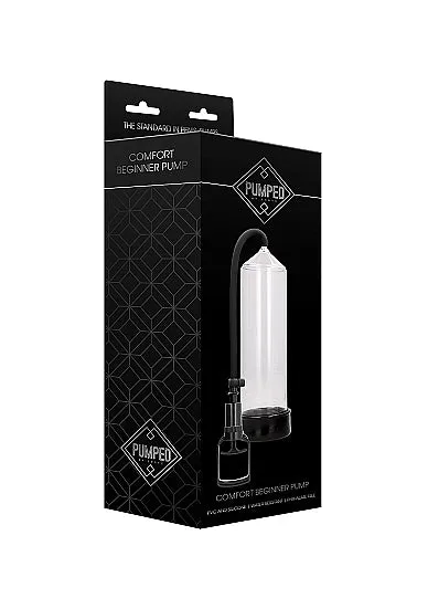 SHOTS AMERICA Male Sex Toys Pumped Comfort Beginner Pump Transparent