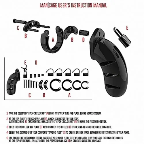 Shots Toys Male Sex Toys Man Cage 01 Male 35 Inch Black Chastity Cage Shots Toys Male Sex Toys Man Cage 01 Male 35 Inch Black Chastity Cage