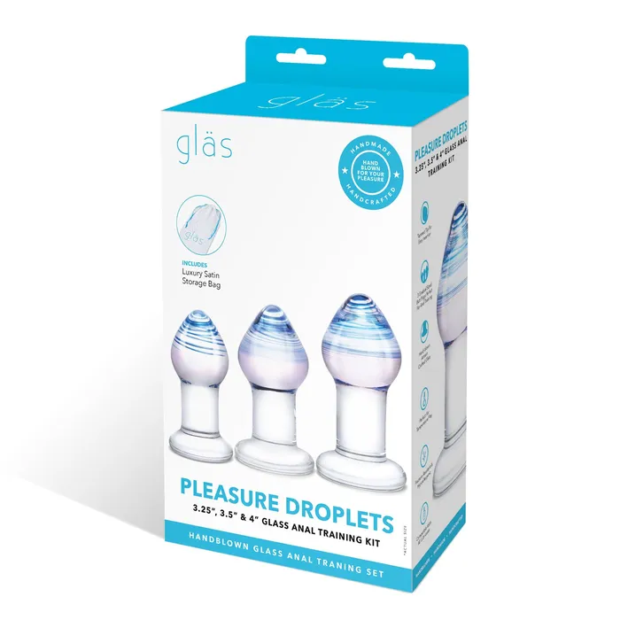 Glas Pleasure Droplets Anal Training Kit Anal