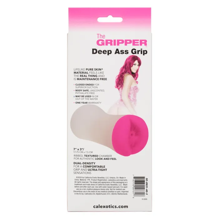 Male Sex Toys CalExotics The Gripper Deep Ass Grip Male Sex Toys CalExotics The Gripper Deep Ass Grip
