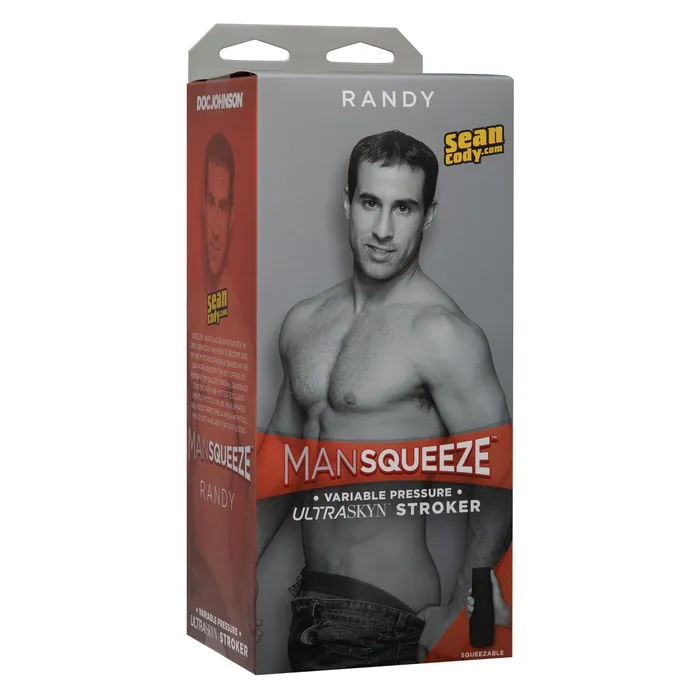 Male Sex Toys Man Squeeze ULTRASKYN Ass Stroker Randy Doc Johnson
