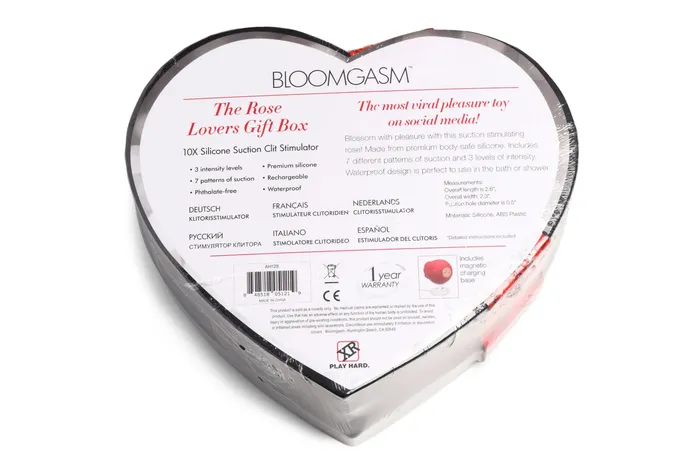 The Rose Lovers Gift Box Red XR Brands inmi Vibrators The Rose Lovers Gift Box Red XR Brands inmi Vibrators