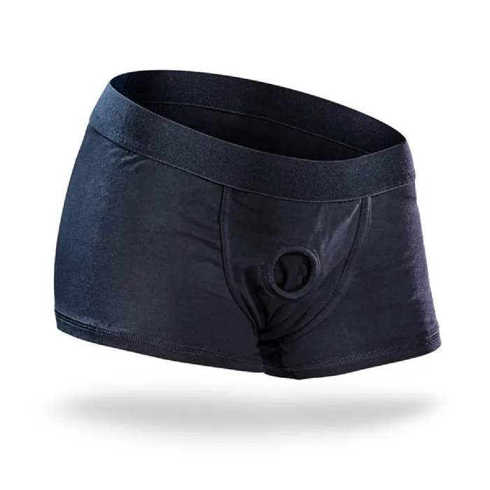 Blush Novelties Harness Briefs Small Black Sex Toy Adult Pleasure Anal