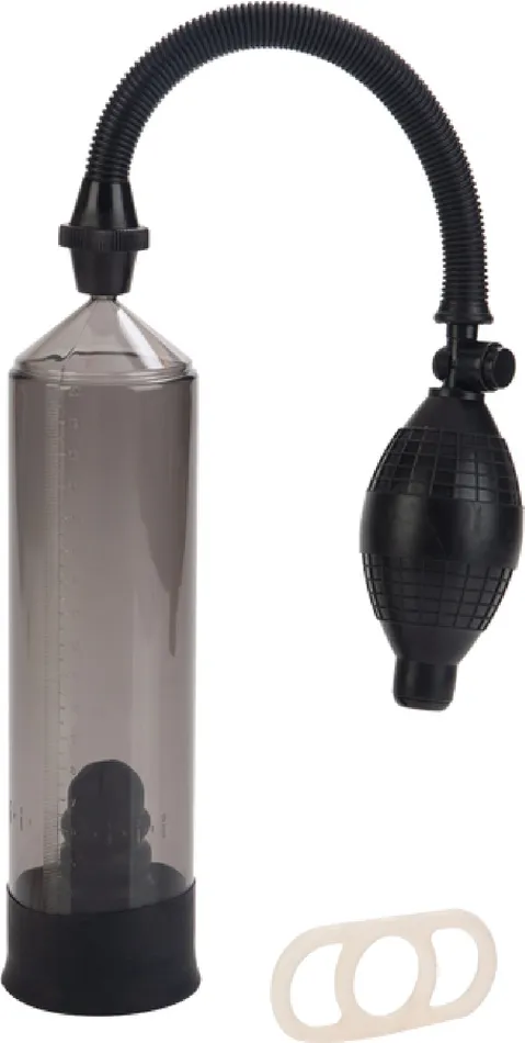 California Exotic Novelties Male Sex Toys Precision Pump With Enhancer Sex Toy Sexual Aid Adult Pleasure Penis Enlarger Smoke
