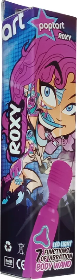 Celebrity Knights Rechargable Body Wand Roxy Purple Vibrators