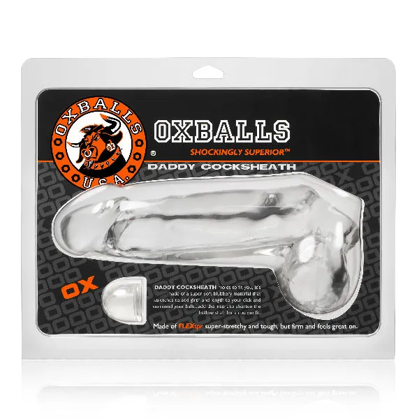 Daddy Cocksheath Clear OxBalls Dildos