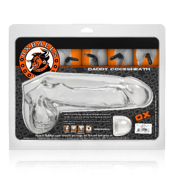 Daddy Cocksheath Clear OxBalls Dildos