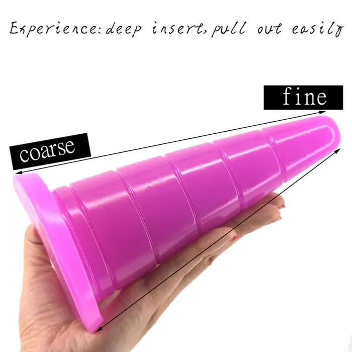 FAAK Anal Hat Anal Plug Purple